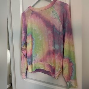 🔥Like New VS PINK Tie Dye Crewneck